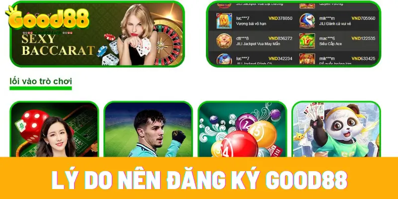 Đăng Ký Good88 - Thao Tác Đơn Giản Hoàn Tất Trong 1 Phút 4 Nhà cái hoạt động chuyên nghiệp nên thu hút khách hàng
