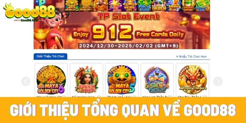 Giới thiệu Good88 – Sảnh Cá Cược Giải Trí Số 1 Cho Bet Thủ 2 Giới thiệu tổng quan về Good88