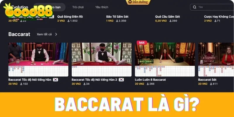 Baccarat Là Gì