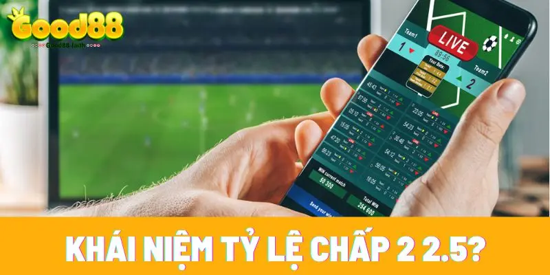 Kèo Chấp 2 2.5 Là Gì - Hướng Dẫn Cược Thực Chiến 2025 2 Khái niệm tỷ lệ chấp 2 2.5?