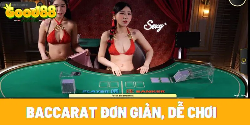 Không khó để tham gia các ván cược Baccarat 