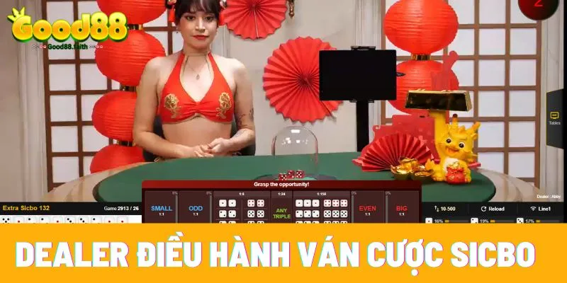 Người chơi theo dõi quá trình dealer đổ xí ngầu