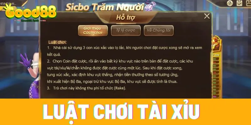 Tài xỉu là gì? Hướng dẫn cách chơi tài xỉu dễ thắng đậm 2 Luật chơi tài xỉu chuẩn nhất năm 2025